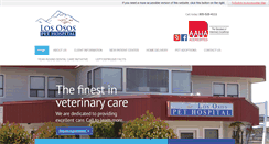 Desktop Screenshot of lososospethospital.com